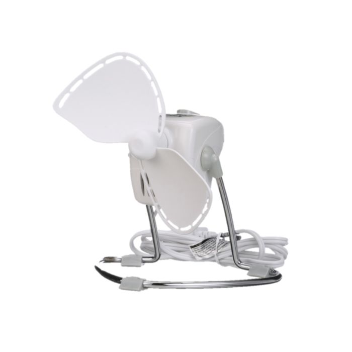 Chinook 2-Speed Electric Deck Fan in White